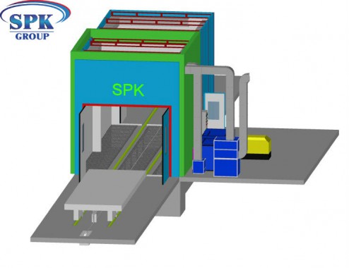 Обитаемая моечно-сушильная камера проходного типа SPK-М 11.4.4 Россия Обитаемая моечно-сушильная камера проходного типа SPK GROUP