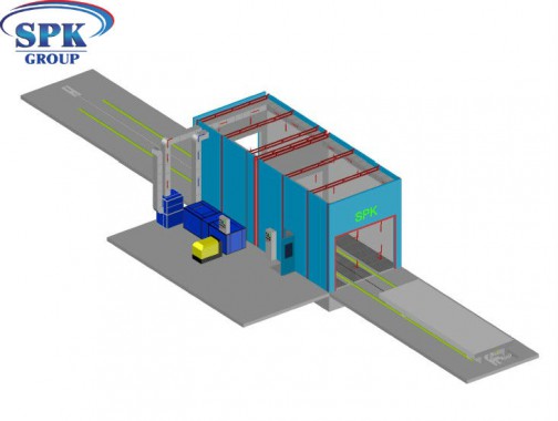 Обитаемая моечно-сушильная камера проходного типа SPK-М 11.4.4 Россия Обитаемая моечно-сушильная камера проходного типа SPK GROUP