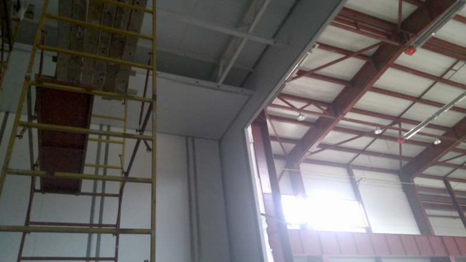 Строительство покрасочно-сушильной камеры для оборудования химической, нефтяной и газовой промышленности г. Димитровград, Завод ООО "Димитровградхиммаш"