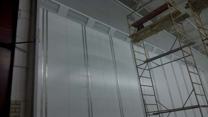 Строительство покрасочно-сушильной камеры для оборудования химической, нефтяной и газовой промышленности г. Димитровград, Завод ООО "Димитровградхиммаш"