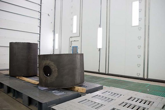 Покрасочно-сушильная камера для оборудования химической, нефтяной и газовой промышленности г. Димитровград, Завод ООО "Димитровградхиммаш" Покрасочно-сушильная камера для оборудования химической, нефтяной и газовой промышленности г. Димитровград, Завод ООО "Димитровградхиммаш"