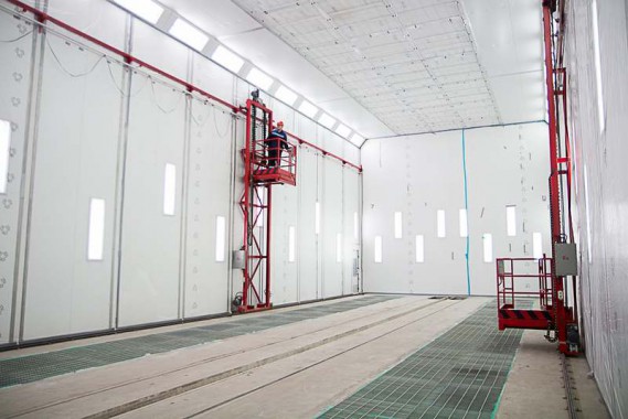 Покрасочно-сушильная камера для оборудования химической, нефтяной и газовой промышленности г. Димитровград, Завод ООО "Димитровградхиммаш" Покрасочно-сушильная камера для оборудования химической, нефтяной и газовой промышленности г. Димитровград, Завод ООО "Димитровградхиммаш"