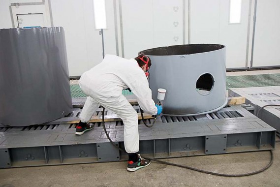 Покрасочно-сушильная камера для оборудования химической, нефтяной и газовой промышленности г. Димитровград, Завод ООО "Димитровградхиммаш" Покрасочно-сушильная камера для оборудования химической, нефтяной и газовой промышленности г. Димитровград, Завод ООО "Димитровградхиммаш"