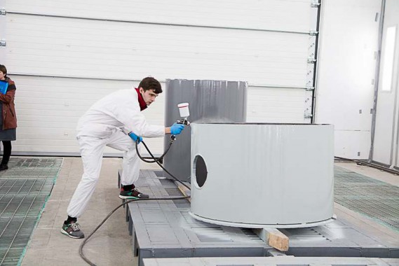 Покрасочно-сушильная камера для оборудования химической, нефтяной и газовой промышленности г. Димитровград, Завод ООО "Димитровградхиммаш" Покрасочно-сушильная камера для оборудования химической, нефтяной и газовой промышленности г. Димитровград, Завод ООО "Димитровградхиммаш"