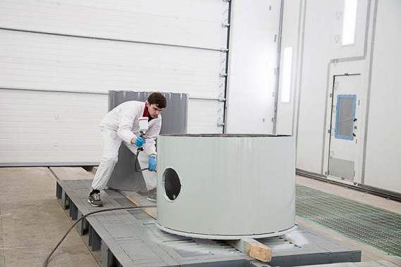 Покрасочно-сушильная камера для оборудования химической, нефтяной и газовой промышленности г. Димитровград, Завод ООО "Димитровградхиммаш" Покрасочно-сушильная камера для оборудования химической, нефтяной и газовой промышленности г. Димитровград, Завод ООО "Димитровградхиммаш"