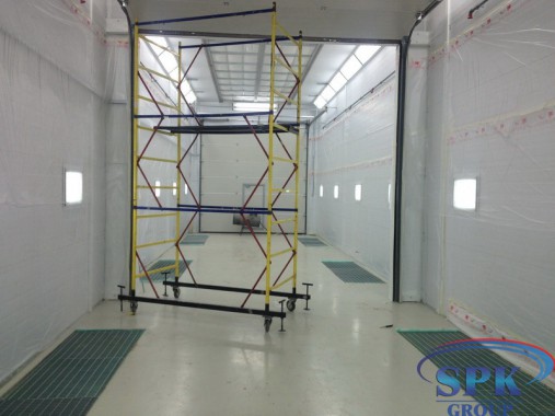 Покрасочно-сушильная камера проходного типа SPK-24.5.5 г. Набережные Челны