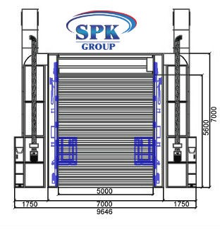 окрасочно-сушильная камера SPK GROUP для ж/д