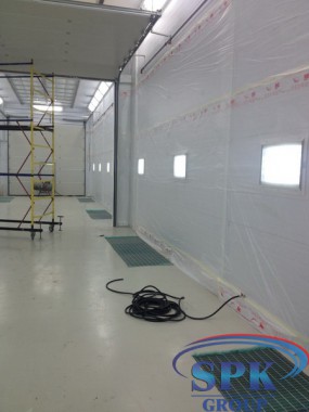 Строительство покрасочно-сушильной камеры проходного типа SPK-24.5.5 г. Набережные Челны Строительство покрасочно-сушильной камеры проходного типа SPK-24.5.5 г. Набережные Челны