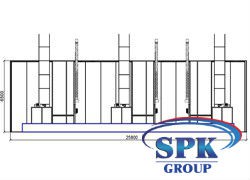 Модернизация проходной окрасочно-сушильной камеры для вагонов SPK GROUP