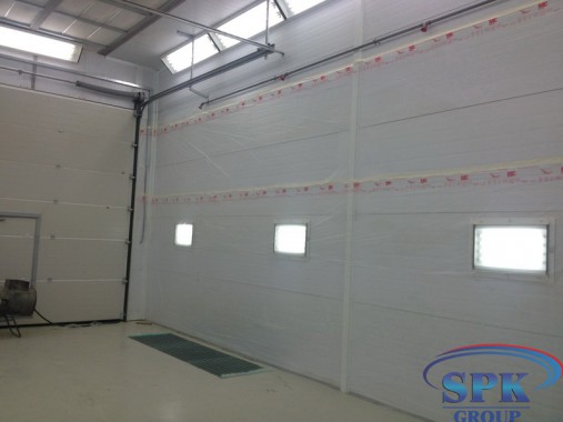 Строительство покрасочно-сушильной камеры проходного типа SPK-24.5.5 г. Набережные Челны Строительство покрасочно-сушильной камеры проходного типа SPK-24.5.5 г. Набережные Челны