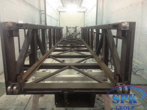 Строительство покрасочно-сушильной камеры проходного типа SPK-24.5.5 г. Набережные Челны Строительство покрасочно-сушильной камеры проходного типа SPK-24.5.5 г. Набережные Челны