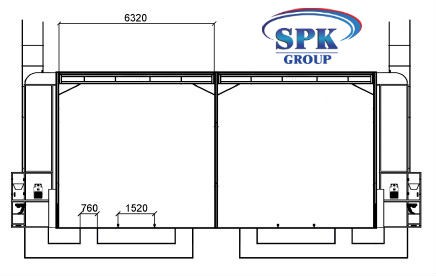 Модернизация проходной окрасочно-сушильной камеры для вагонов SPK GROUP