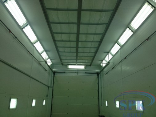 Строительство покрасочно-сушильной камеры проходного типа SPK-24.5.5 г. Набережные Челны Строительство покрасочно-сушильной камеры проходного типа SPK-24.5.5 г. Набережные Челны