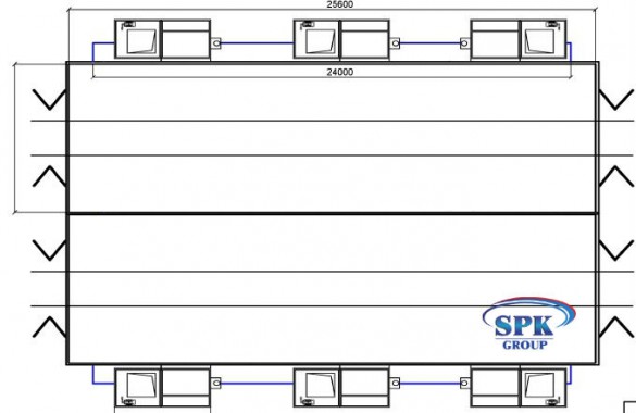 Модернизация проходной окрасочно-сушильной камеры для вагонов SPK GROUP