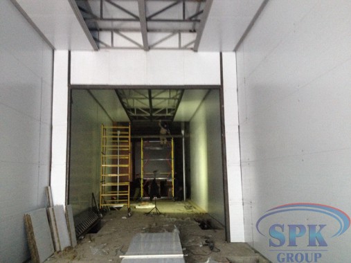 Строительство покрасочно-сушильной камеры проходного типа SPK-24.5.5 г. Набережные Челны Строительство покрасочно-сушильной камеры проходного типа SPK-24.5.5 г. Набережные Челны