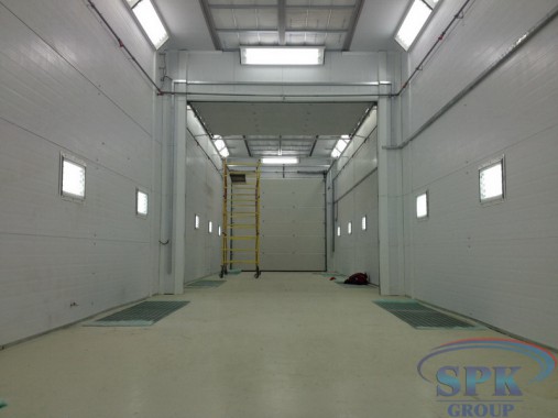 Строительство покрасочно-сушильной камеры проходного типа SPK-24.5.5 г. Набережные Челны Строительство покрасочно-сушильной камеры проходного типа SPK-24.5.5 г. Набережные Челны