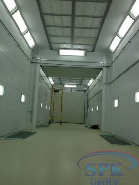 Строительство покрасочно-сушильной камеры проходного типа SPK-24.5.5 г. Набережные Челны Строительство покрасочно-сушильной камеры проходного типа SPK-24.5.5 г. Набережные Челны