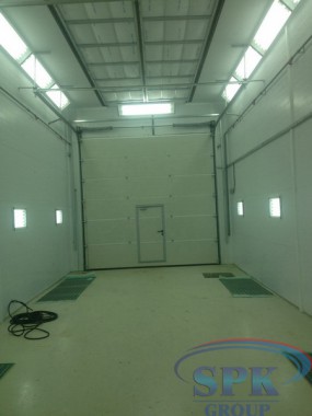 Строительство покрасочно-сушильной камеры проходного типа SPK-24.5.5 г. Набережные Челны Строительство покрасочно-сушильной камеры проходного типа SPK-24.5.5 г. Набережные Челны