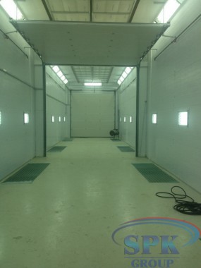 Строительство покрасочно-сушильной камеры проходного типа SPK-24.5.5 г. Набережные Челны Строительство покрасочно-сушильной камеры проходного типа SPK-24.5.5 г. Набережные Челны