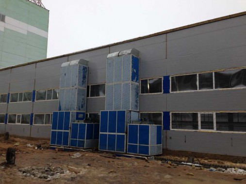 Окрасочно-сушильная камера для 6 вагонов SPK-66x21x6 Россия г Новозыбков Окрасочно-сушильная камера для 6 вагонов SPK-66x21x6 Россия г Новозыбков