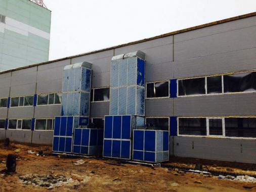 Окрасочно-сушильная камера для 6 вагонов SPK-66x21x6 Россия г Новозыбков Окрасочно-сушильная камера для 6 вагонов SPK-66x21x6 Россия г Новозыбков