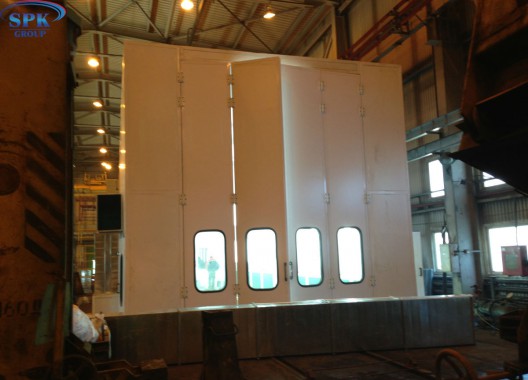 Покрасочно-сушильный комплекс для вагонов SPK-18x6x5 Покрасочно-сушильный комплекс для вагонов SPK GROUP