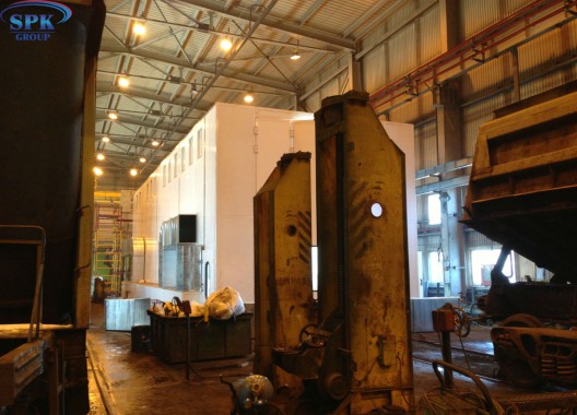 Покрасочно-сушильный комплекс для вагонов SPK-18x6x5 Покрасочно-сушильный комплекс для вагонов SPK GROUP