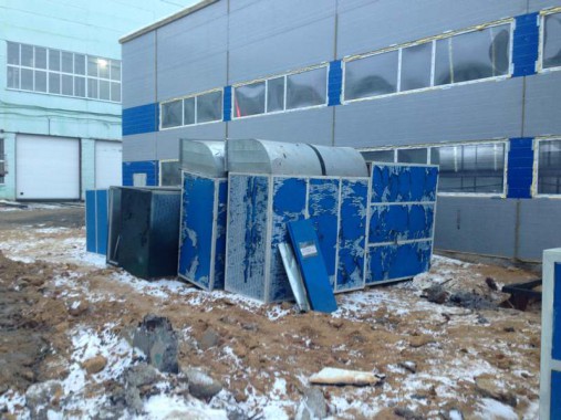 Строительство покрасочно-сушильной камеры для 6 вагонов SPK-66x21x6 Россия г. Новозыбков