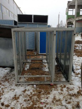 Строительство покрасочно-сушильной камеры для 6 вагонов SPK-66x21x6 Россия г. Новозыбков