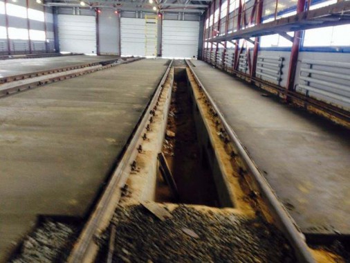 Строительство покрасочно-сушильной камеры для 6 вагонов SPK-66x21x6 Россия г. Новозыбков