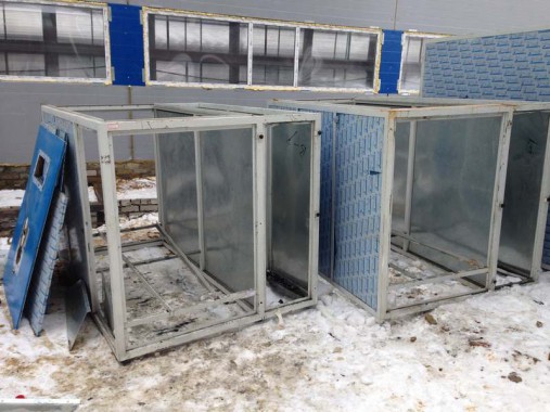 Строительство покрасочно-сушильной камеры для 6 вагонов SPK-66x21x6 Россия г. Новозыбков