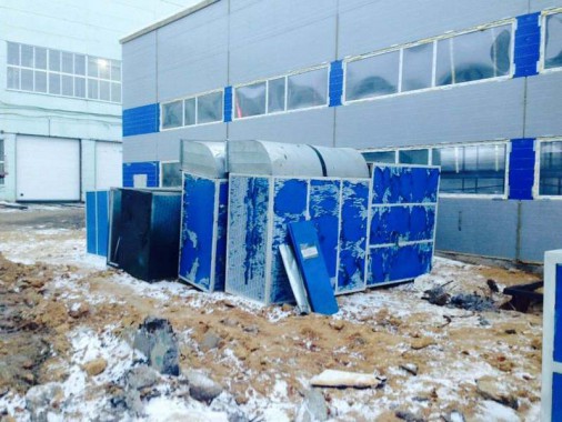 Строительство покрасочно-сушильной камеры для 6 вагонов SPK-66x21x6 Россия г. Новозыбков