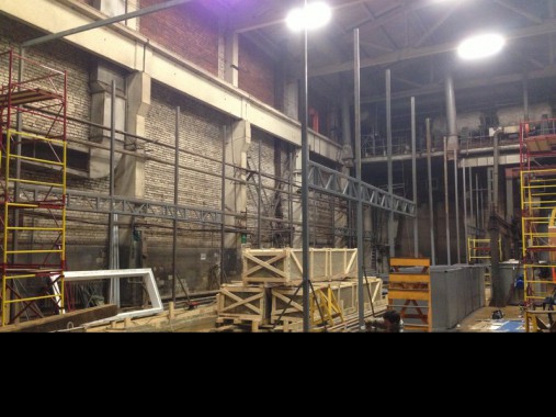 Строительство окрасочно-сушильной камеры для электровозов и локомотивов SPK.