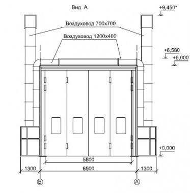 Окрасочно-сушильная камера для электровозов и локомотивов SPK Покрасочно-сушильные камеры для локомотивов и электровозов SPK GROUP