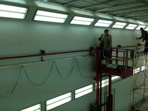 Окрасочно-сушильная камера для электровозов и локомотивов SPK Покрасочно-сушильные камеры для локомотивов и электровозов SPK GROUP