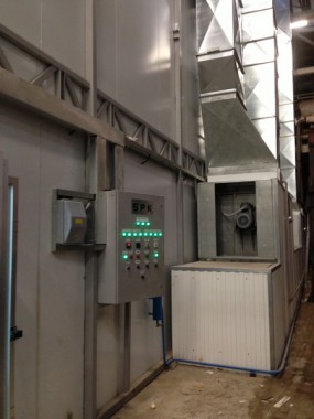 Окрасочно-сушильная камера для электровозов и локомотивов SPK Покрасочно-сушильные камеры для локомотивов и электровозов SPK GROUP