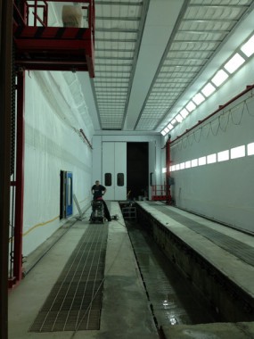 Окрасочно-сушильная камера для электровозов и локомотивов SPK Покрасочно-сушильные камеры для локомотивов и электровозов SPK GROUP