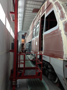 Окрасочно-сушильная камера для электровозов и локомотивов SPK Камера покраски для электровозов и локомотивов