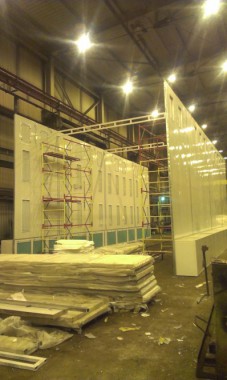 Окрасочно-сушильная камера для поездов депо Балахонцы "УралКалий" г. Березники