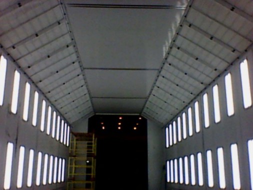 Окрасочно-сушильная камера для поездов депо Балахонцы "УралКалий" г. Березники