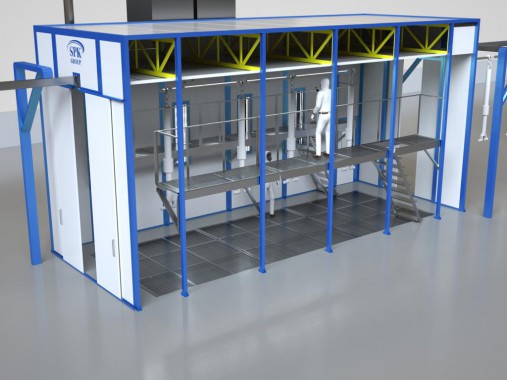 Комплекс подготовки, покраски и сушки SPK Комплекс подготовки, покраски и сушки SPK GROUP