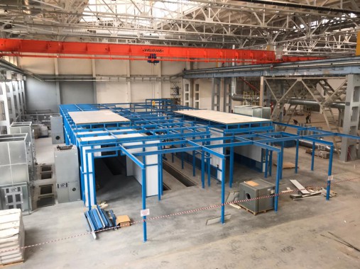 Комплекс подготовки поверхности, покраски и сушки для ж/д оборудования SPK-42.23.4, г. Тверь от SPK GROUP