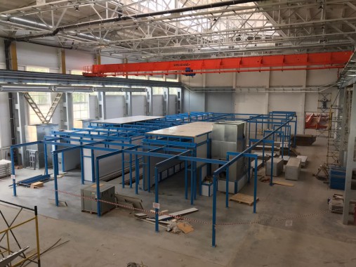 Комплекс подготовки поверхности, покраски и сушки для ж/д оборудования SPK-42.23.4, г. Тверь от SPK GROUP