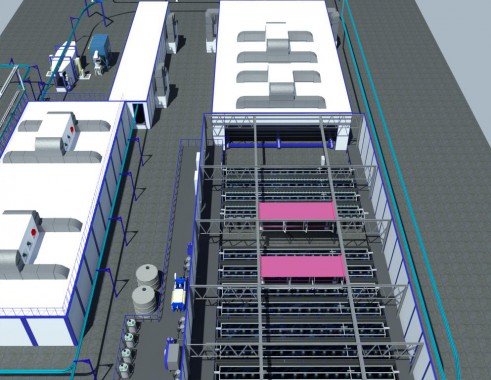 Линия катафорезной и порошковой окраски SPK-KTL Линия SPK GROUP катафорезной и порошковой окраски SPK-KTL