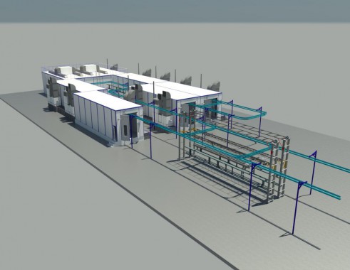 Комплекс окраски рам КАМАЗА SPK Комплекс окраски рам КАМАЗа от SPK GROUP