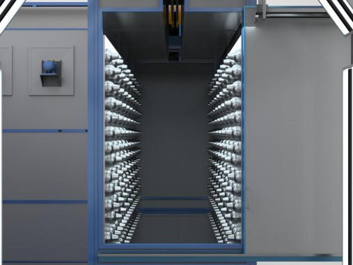 Линия окраски жидкими ЛКМ Линия для окраски жидкими красками от SPK GROUP для сельхозтехники