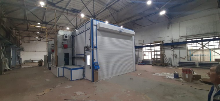 Покрасочно-сушильная камера SPK-P 18.5.4, г. Миасс