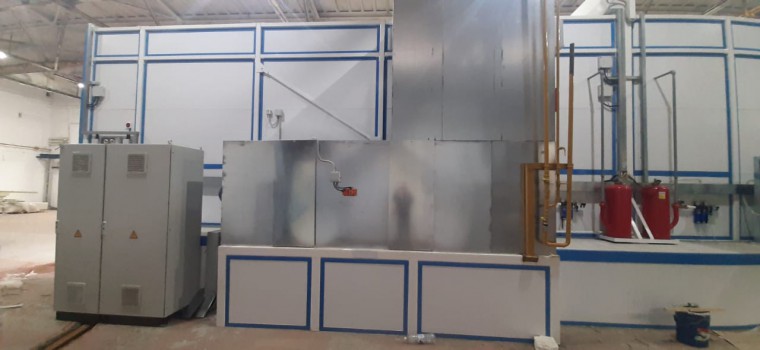 Покрасочно-сушильная камера SPK-P 18.5.4, г. Миасс