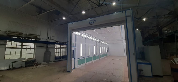 Покрасочно-сушильная камера SPK-P 18.5.4, г. Миасс