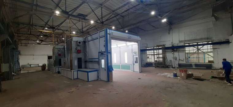 Покрасочно-сушильная камера SPK-P 18.5.4, г. Миасс